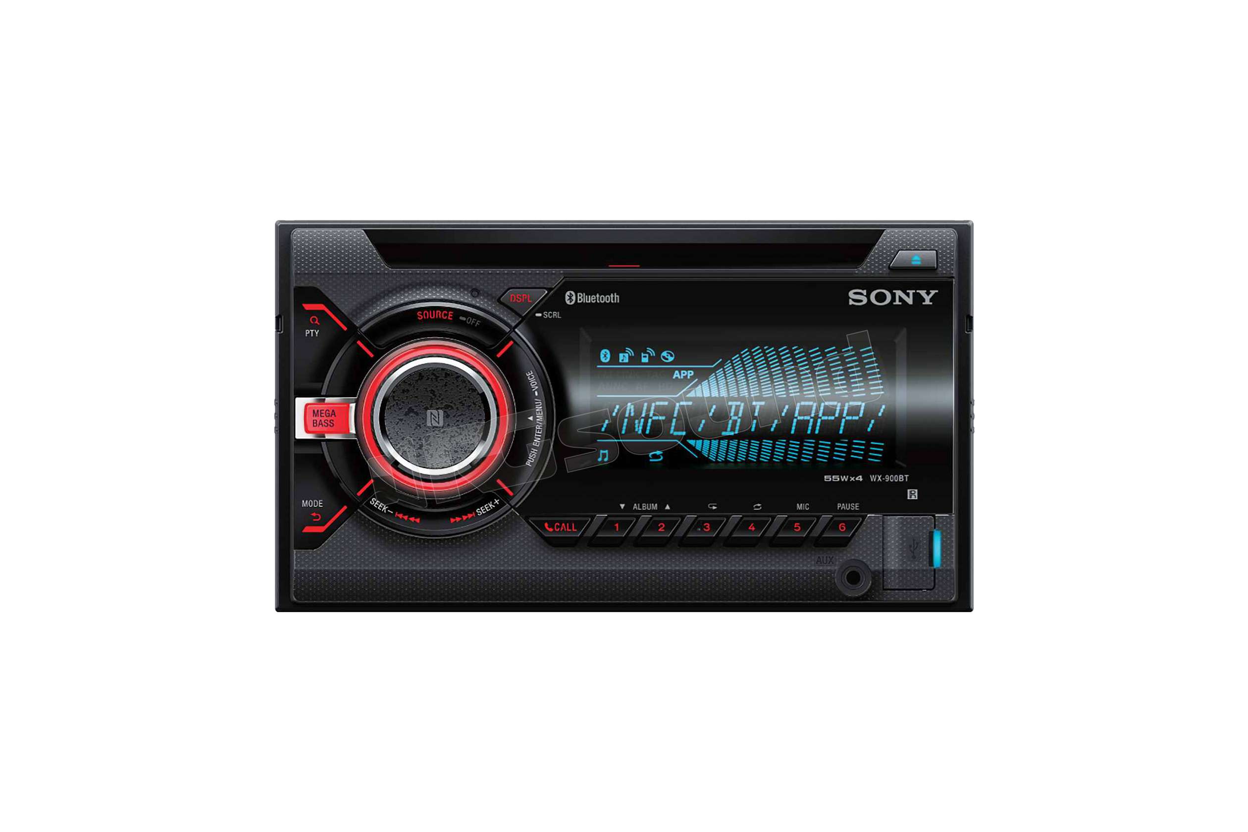 Sony Wx Bt Ricevitore Cd Con Bluetooth E Usb Autoradio Din E