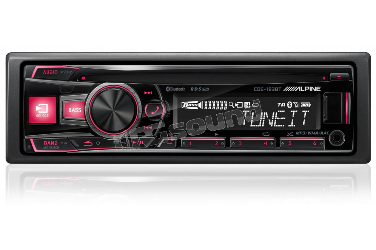 Autoradio Stereo Auto 1 DIN Bluetooth, 6 Uscite | Radio FM, Lettore MP3 WMA  | USB, SD, AUX, APP Control