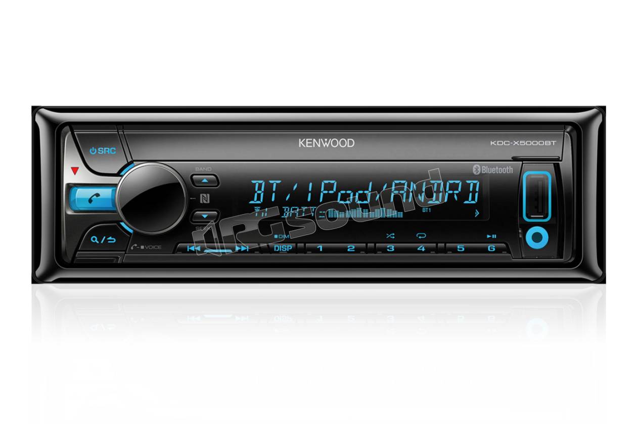 Kenwood KDC-X5000BT : un autoradio design, complet et bon marché