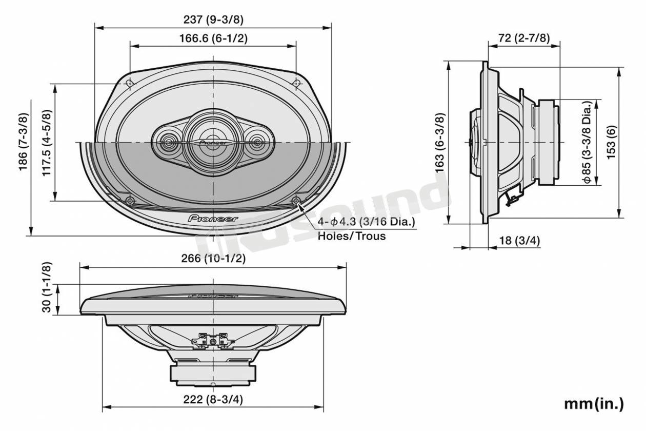 Pioneer TS-A6971F