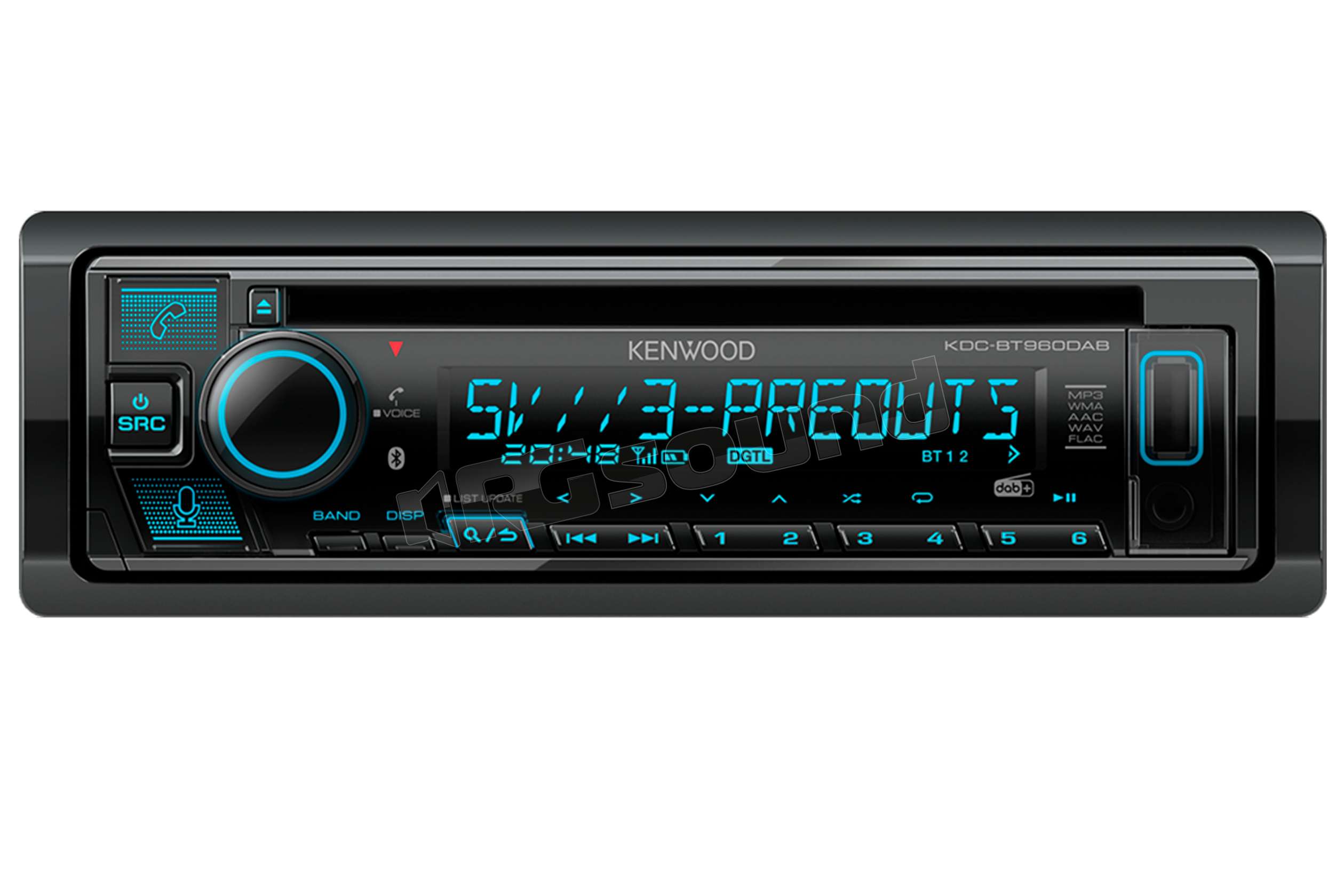 Stereo per auto a din singolo con Bluetooth: in Dash Digital Multimedia  Receiver-Caratteristiche complete/Istruzioni per l'utente