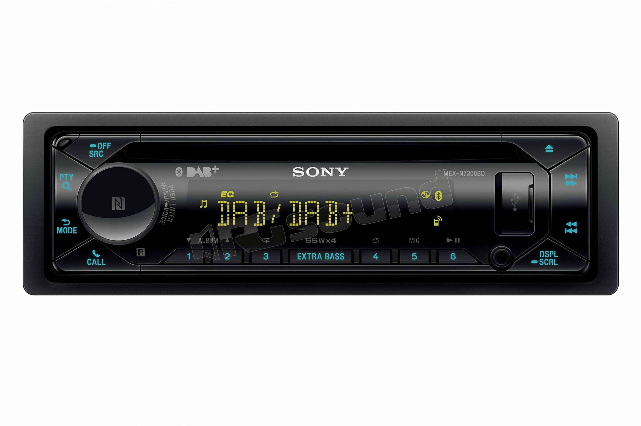 Sony MEX-N7300KIT e DA antenna + CD, DAB+ tuner Bluetooth, lettore ANT