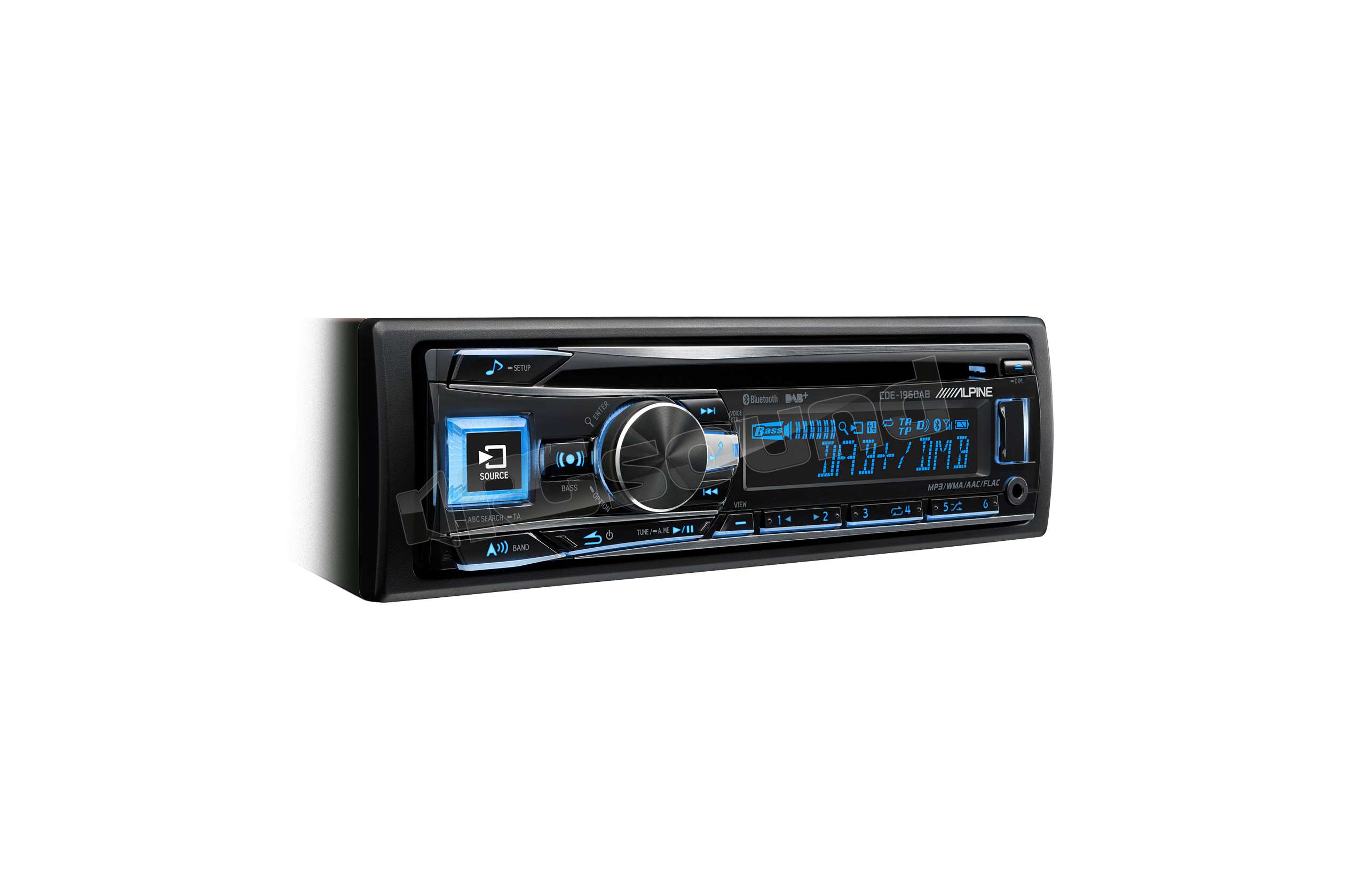 Alpine Cde Dab Sintolettore Cd Tuner Bluetooth Dab Autorad