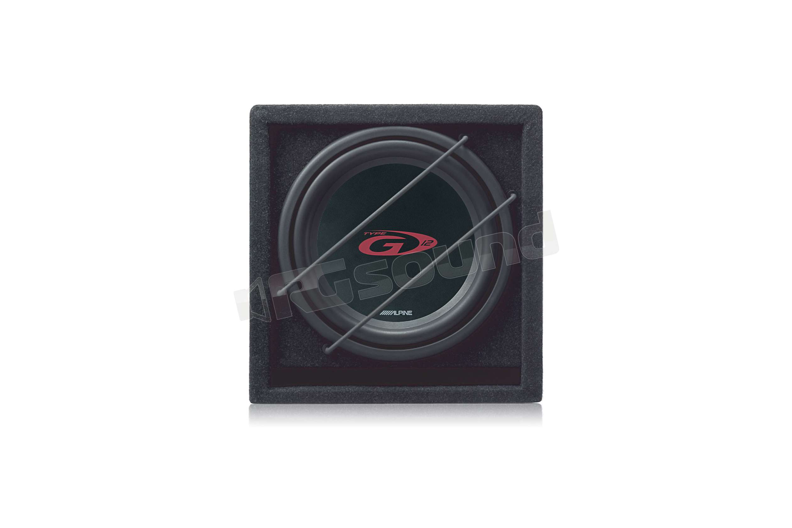 Alpine Sbg Br Subwoofer Cm In Cassa Bass Reflex Subwoofer Su