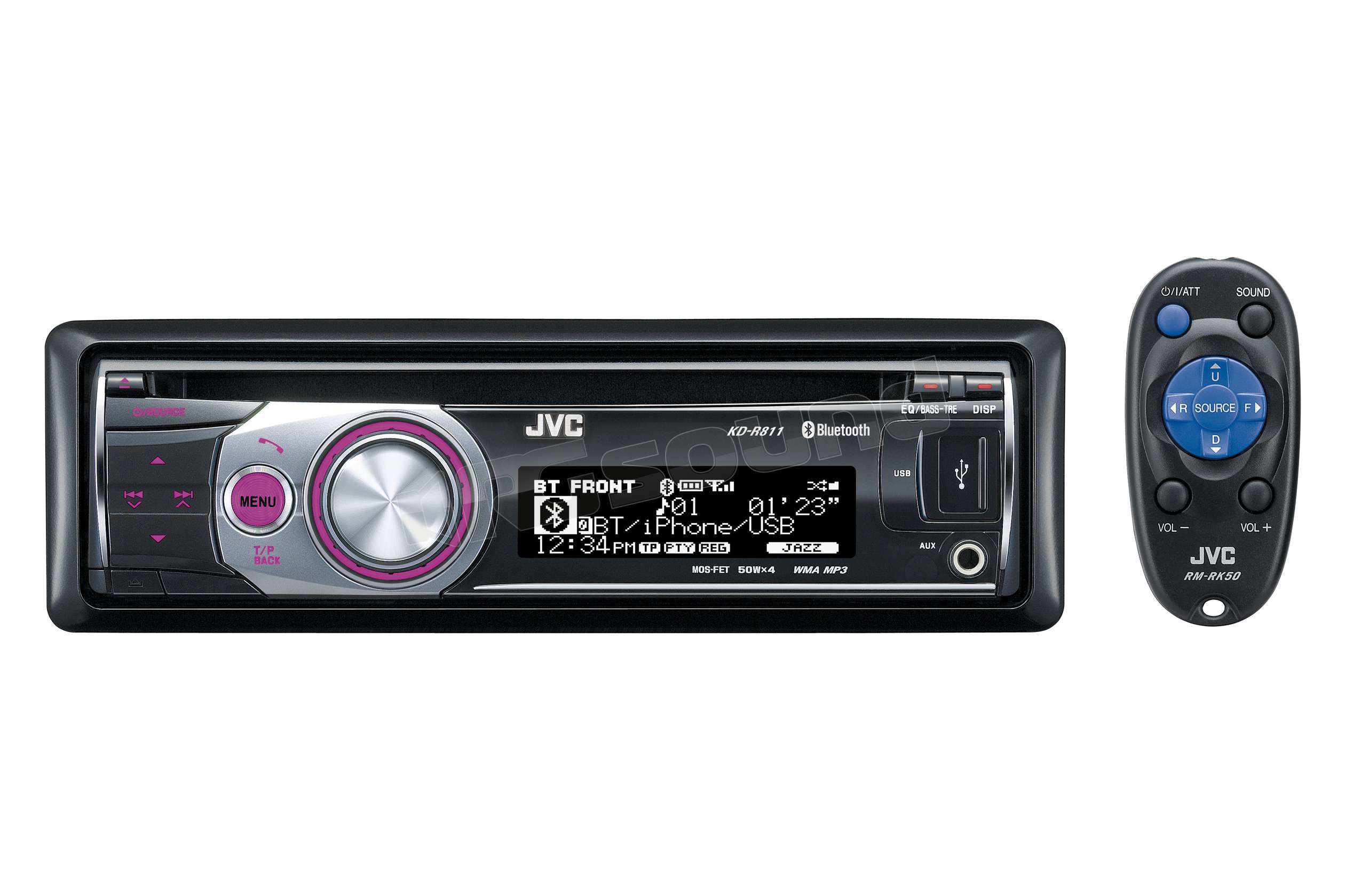 Jvc kd r811 как включить блютуз