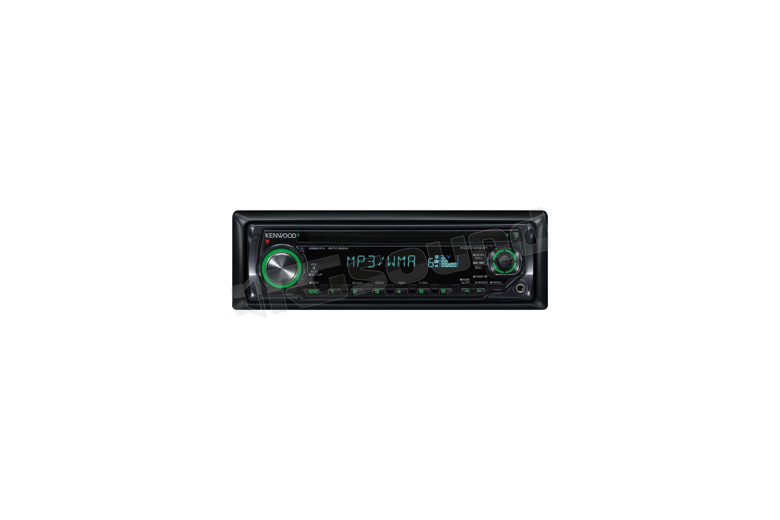 Kenwood kdc w241gy не работает дисплей