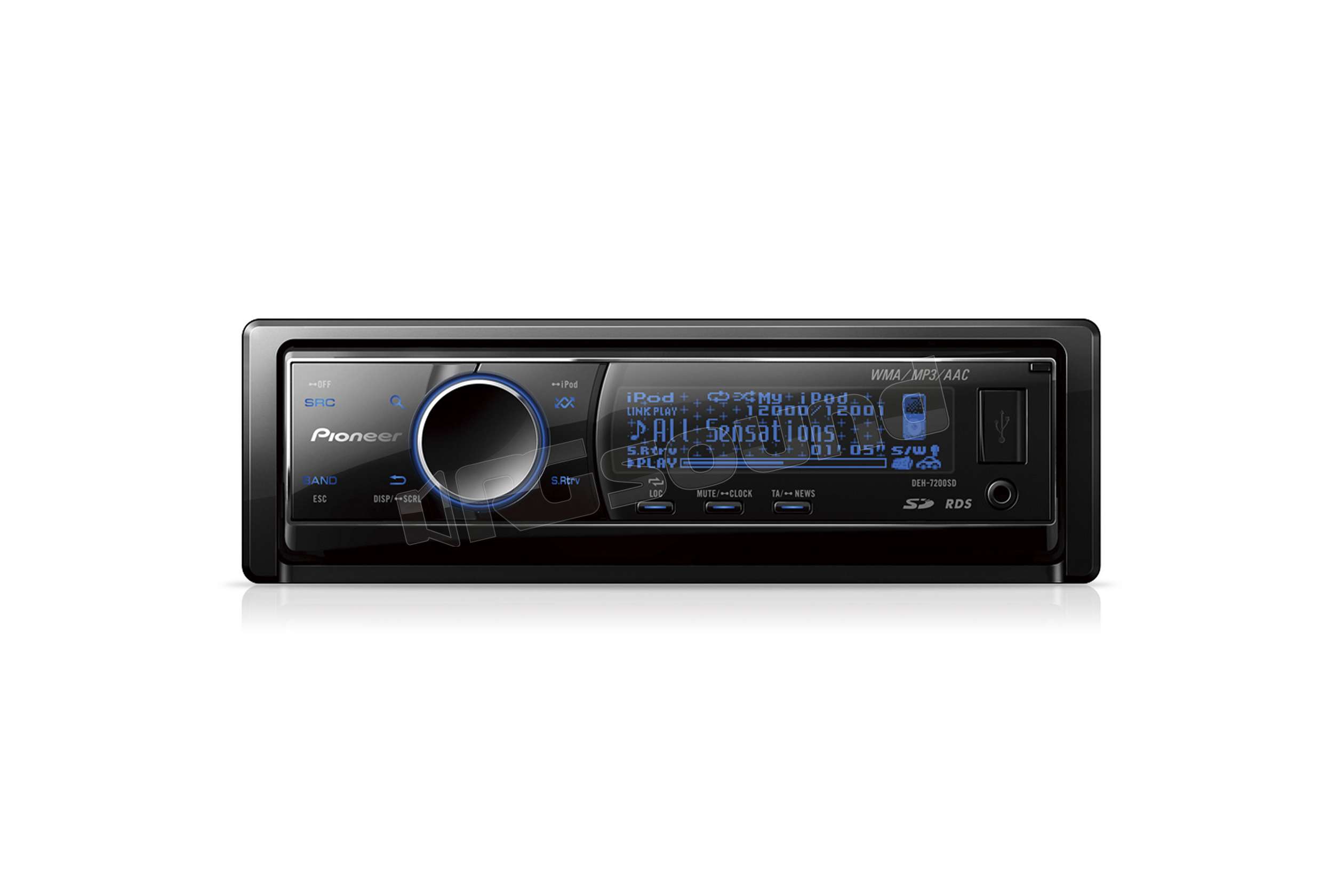 Pioneer deh 7200sd процессор или нет