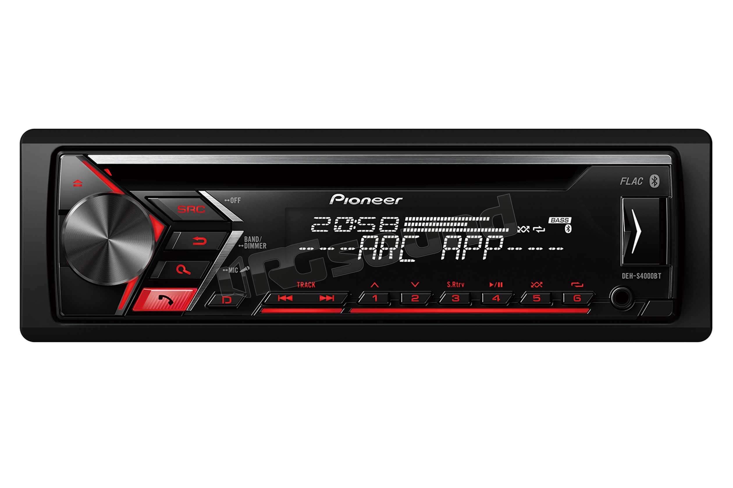 Pioneer DEH-S4000BT | Autoradio 1 din e 2 din Car stereo - Autoradio