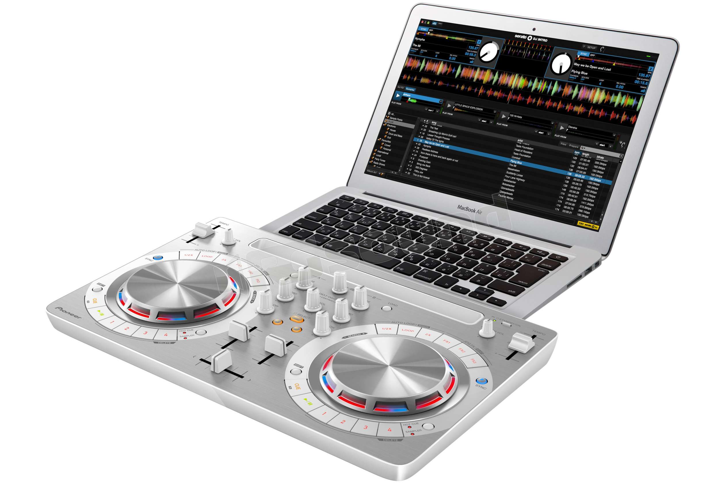 Pioneer DJ DDJ-WeGO3-W controller DJ - colore bianco | Prodotti profes