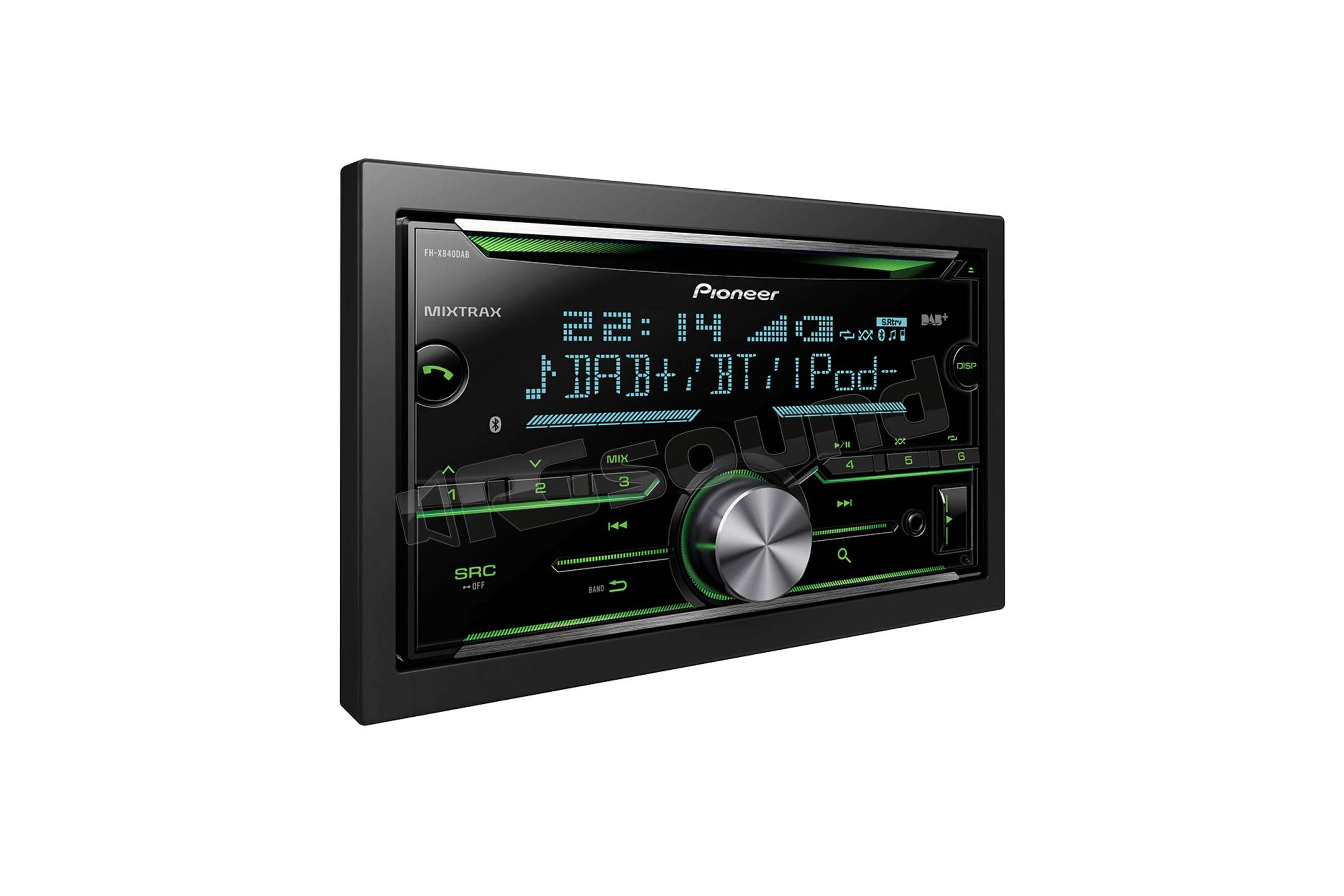 Pioneer FH-X840DAB | Autoradio 1 Din E 2 Din Car Stereo - Autoradio 1