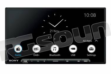 Kenwood Autoradio 2 Din Digitale DAB+ con Apple Car Play e Android Auto  colore Nero - DMX7722DABS