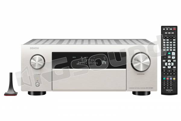 AVC-X4700H Silver Amplificatore AV 8K a 9.2 canali con 200 Watt per canale, finitura argento