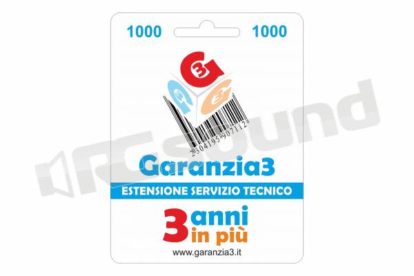 Garanzia 3 Garanzia 3 - 1000