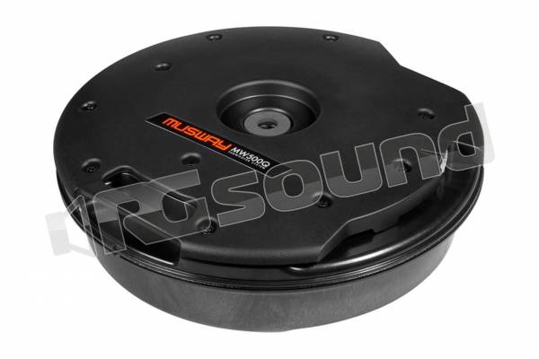 MW500Q Box bassreflex con due subwoofer 13 cm per vano ruota di scorta