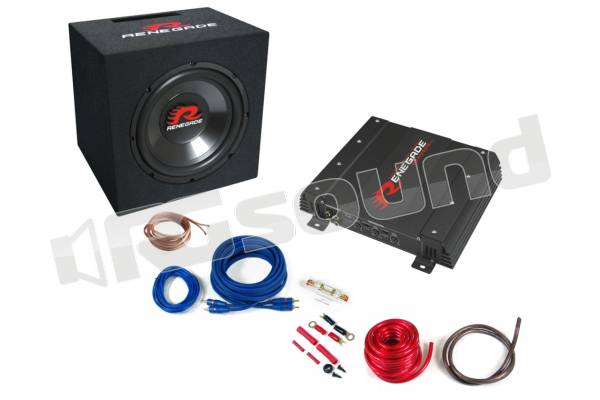 RBK550XL Kit Subwoofer + Amplificatore + Cablaggi