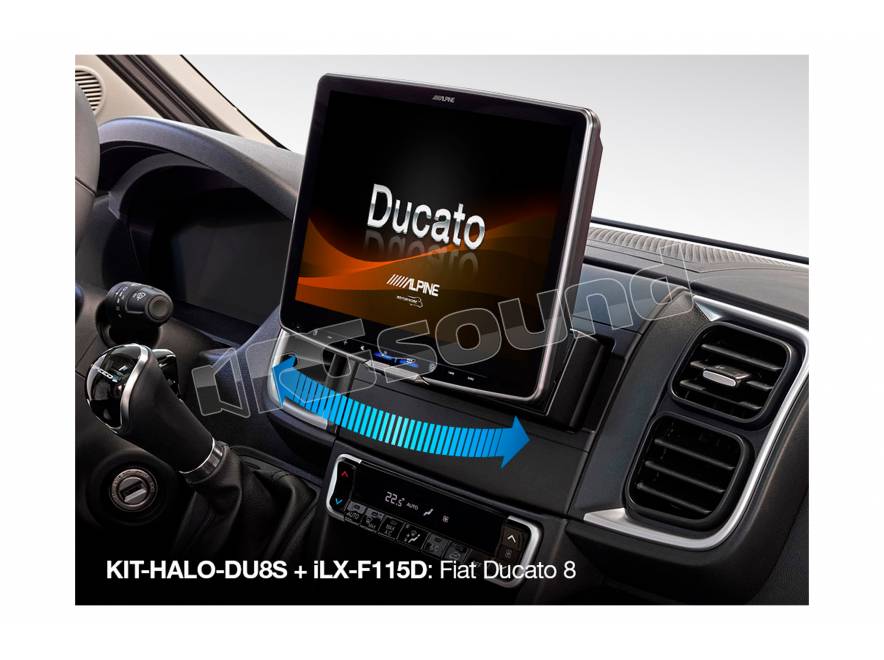 Alpine - iLX-F903-208 Sistema dedicato a Peugeout 208 con schermo