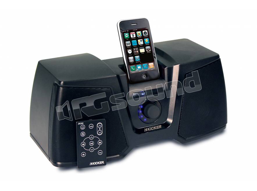 Kicker IK350 stereo portatile con dock per iPod e iPhone 3G / 3GS | Di