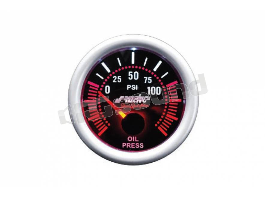 Manometro pressione olio digitale Chrome rim line - STRUMENTI - Simoni  Racing